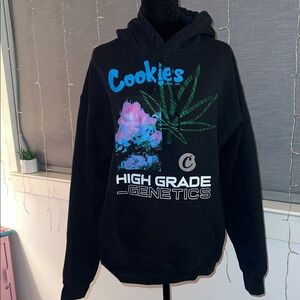 Black Cookies Graphic Hoodie